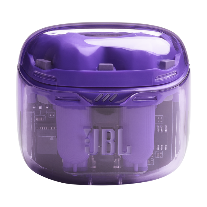 JBL Tune Flex Ghost Edition - Purple Ghost - True wireless Noise Cancelling earbuds - Detailshot 2 image number null